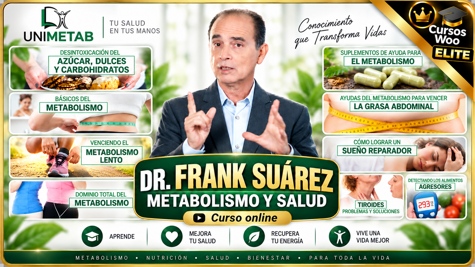 METABOLISMO Y SALUD | DR FRANK SUAREZ