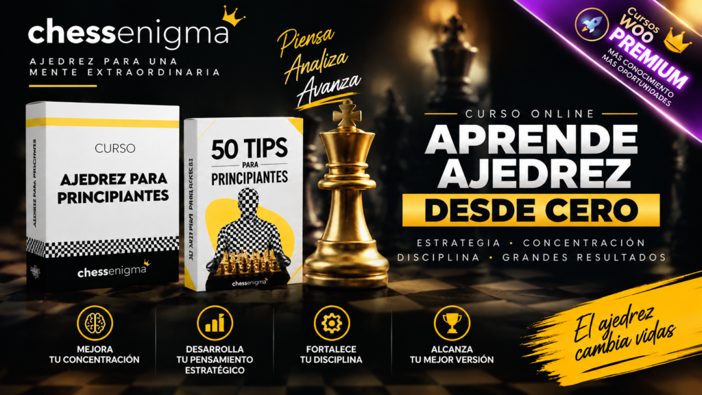 AJEDREZ PARA PRINCIPIANTES | 50 TIPS