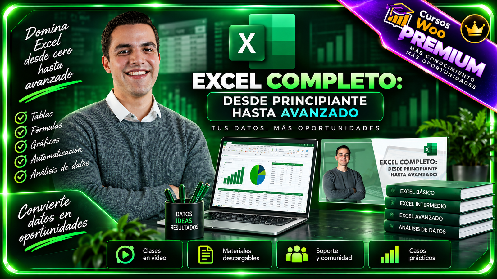 CURSO EXCEL COMPLETO | PRINCIPIANTE A AVANZADO