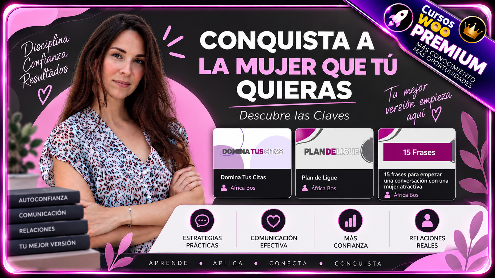 DOMINA A LA MUJER QUE QUIERAS | AFRICA BOS