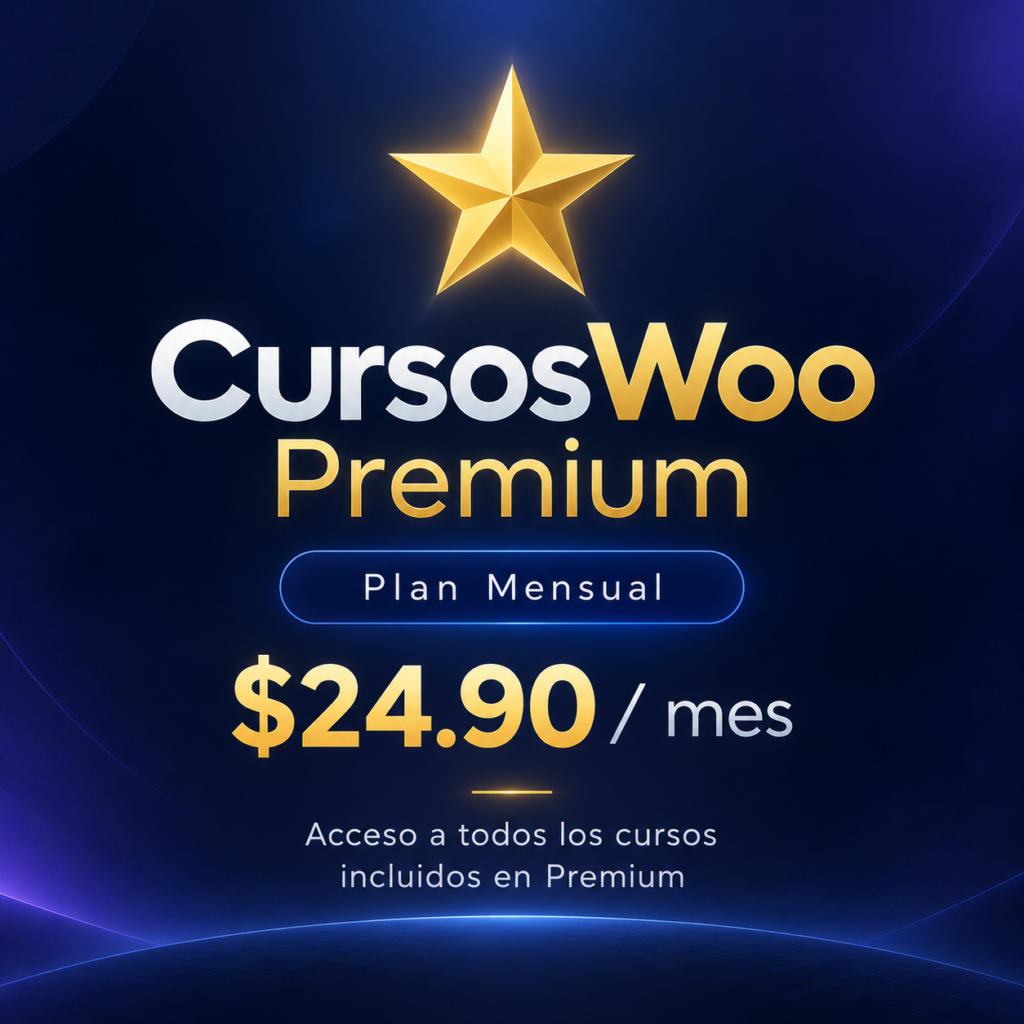 CursosWoo Premium Mensual
