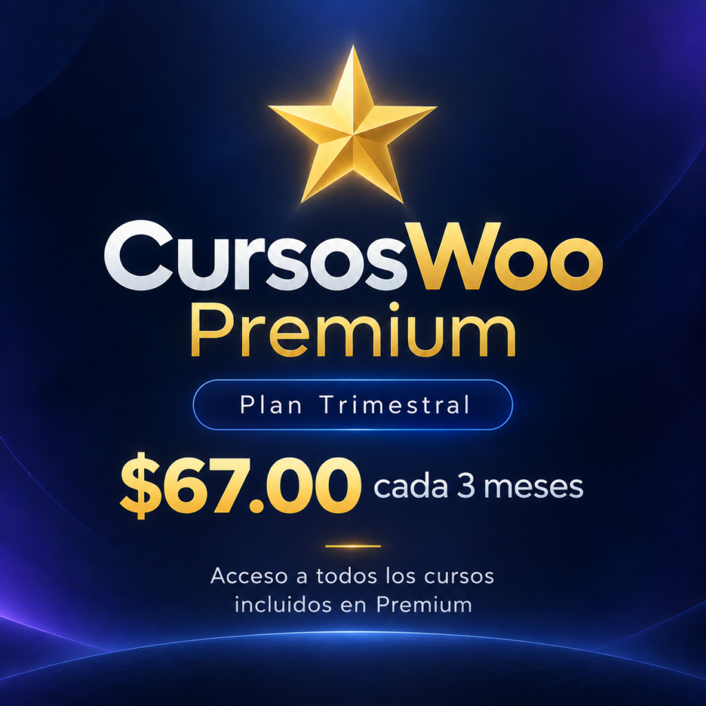 CursosWoo Premium Trimestral