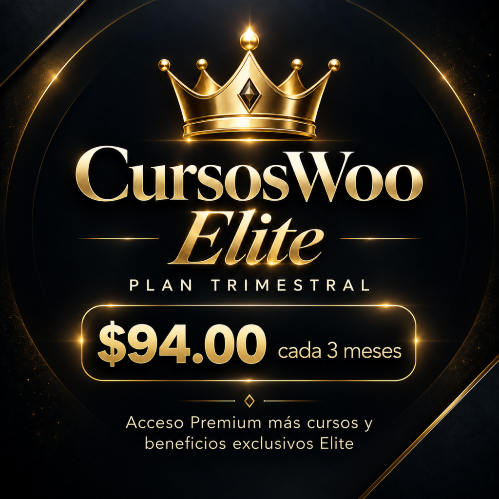 CursosWoo Elite Trimestral