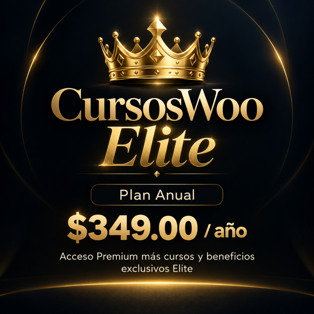 CursosWoo Elite Anual