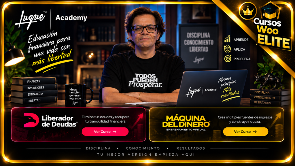LUQUE ACADEMY | LIBERADOR DE DEUDAS | MAQUINA DEL DINERO