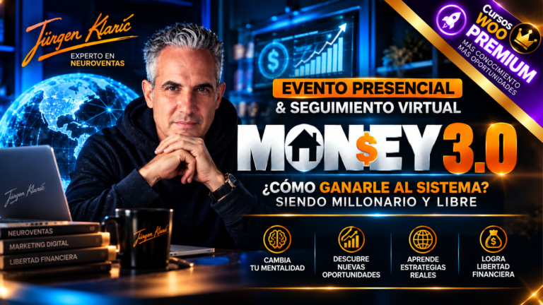 SEMINARIO ONLINE MONEY 3.0 – INTERNACIONAL | JURGEN KLARIC