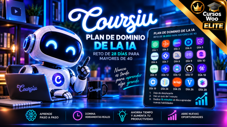 COURSIV | PLAN DE DOMINIO DE IA EN 28 DIAS